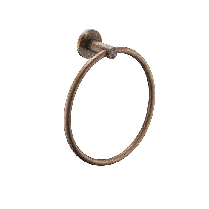 Mica Living Brass Towel Ring - HD reno