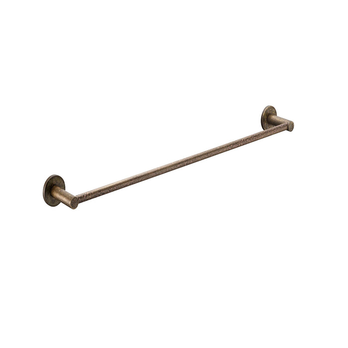 800mm Mica Living Brass Mica Single Towel Rail - HD reno