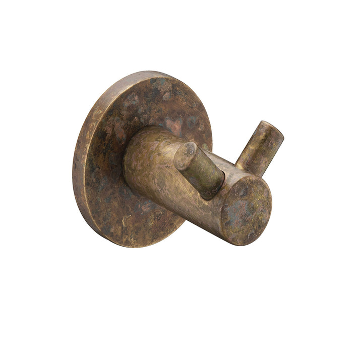 Mica Living Brass Double Robe Hook - HD reno