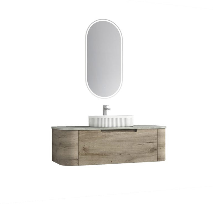750-1800*460*350mm Aulic Hamilton Plywood Wall Hung Curving Vanity and German Accessories - HD reno