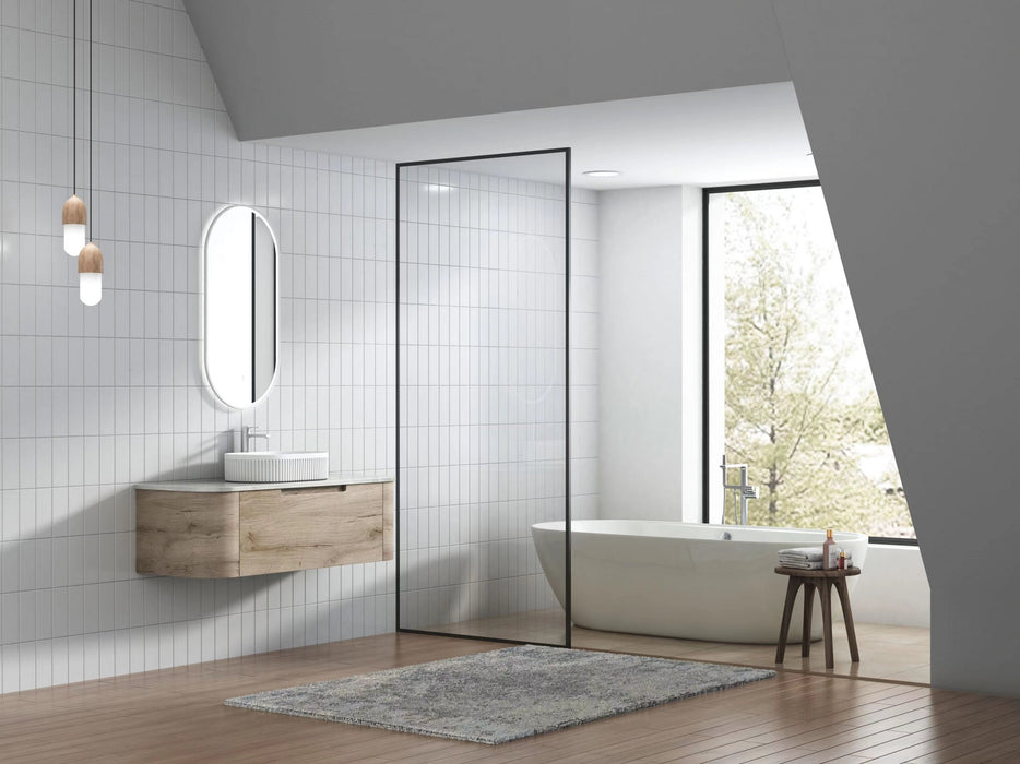 750-1800*460*350mm Aulic Hamilton Plywood Wall Hung Curving Vanity and German Accessories - HD reno