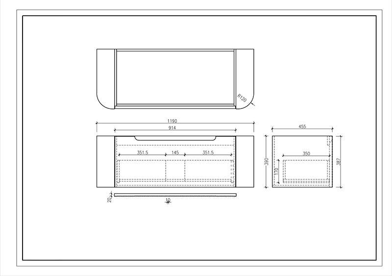 600-1500*460*400mm MER Rome Bur Oak Fluted Wall-Hung Vanity