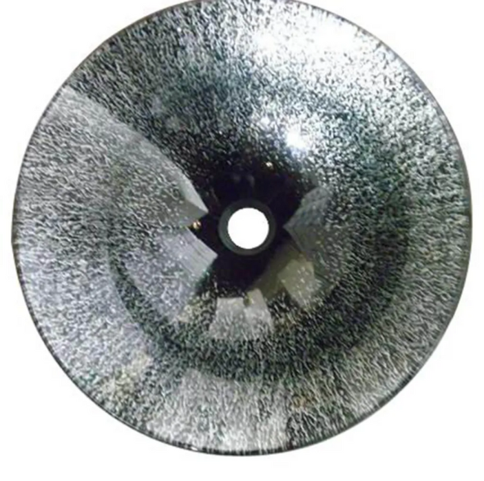 450*450*145mm Tempered Glass Round Above Counter Art Basin