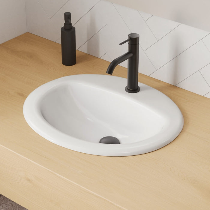 Fienza Kaya Chrome/Matt White/Matt Black/Brushed Nickel/Gun Metal/Urban Brass/Brushed Copper Solid Brass Round Basin Mixer