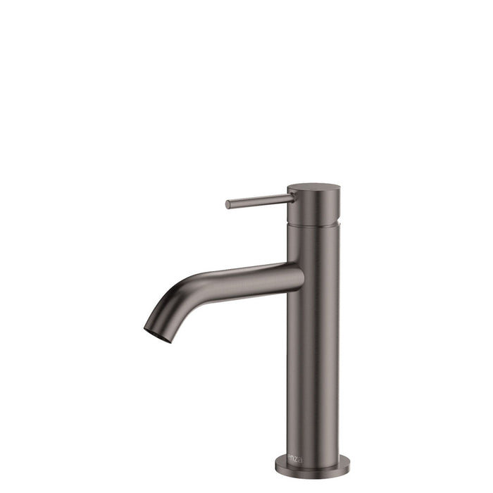 Fienza Kaya Chrome/Matt White/Matt Black/Brushed Nickel/Gun Metal/Urban Brass/Brushed Copper Solid Brass Round Basin Mixer