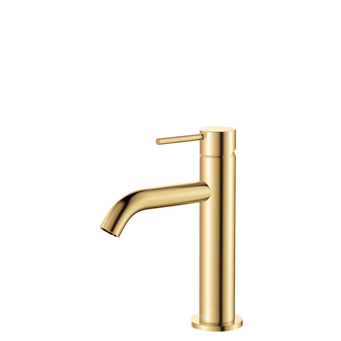 Fienza Kaya Chrome/Matt White/Matt Black/Brushed Nickel/Gun Metal/Urban Brass/Brushed Copper Solid Brass Round Basin Mixer
