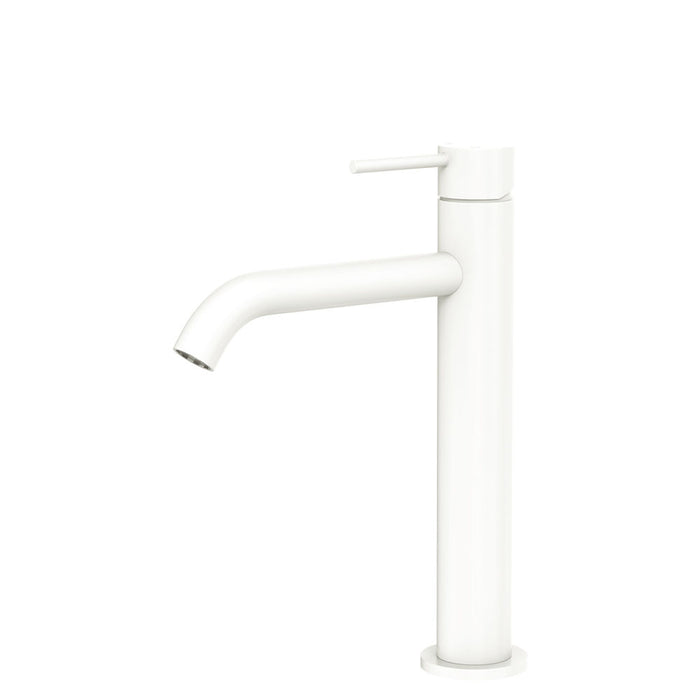 Fienza Kaya Chrome/Matt White/Matt Black/Brushed Nickel/Gun Metal/Urban Brass/Brushed Copper Solid Brass Round Medium Basin Mixer
