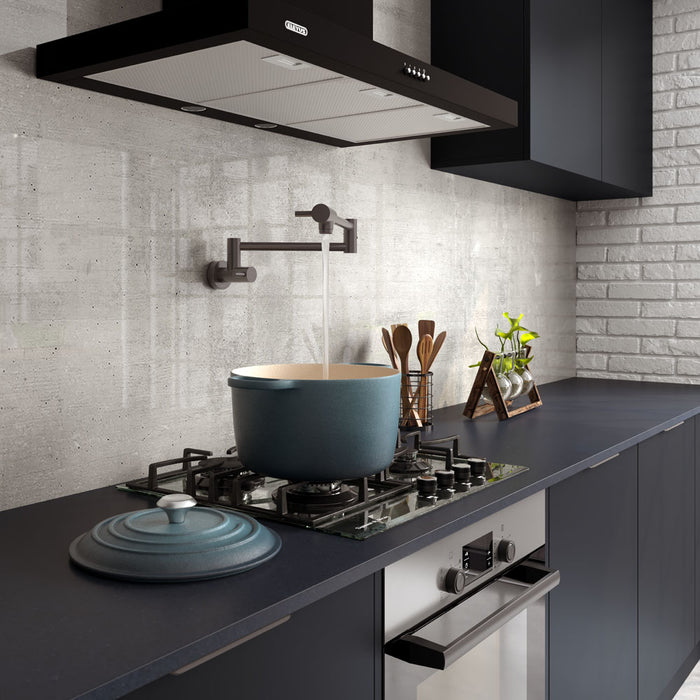 Fienza Kaya Chrome/Matt White/Matt Black/Brushed Nickel/Gun Metal/Brushed Copper/Urban Brass Stainless Steel Pot Filler