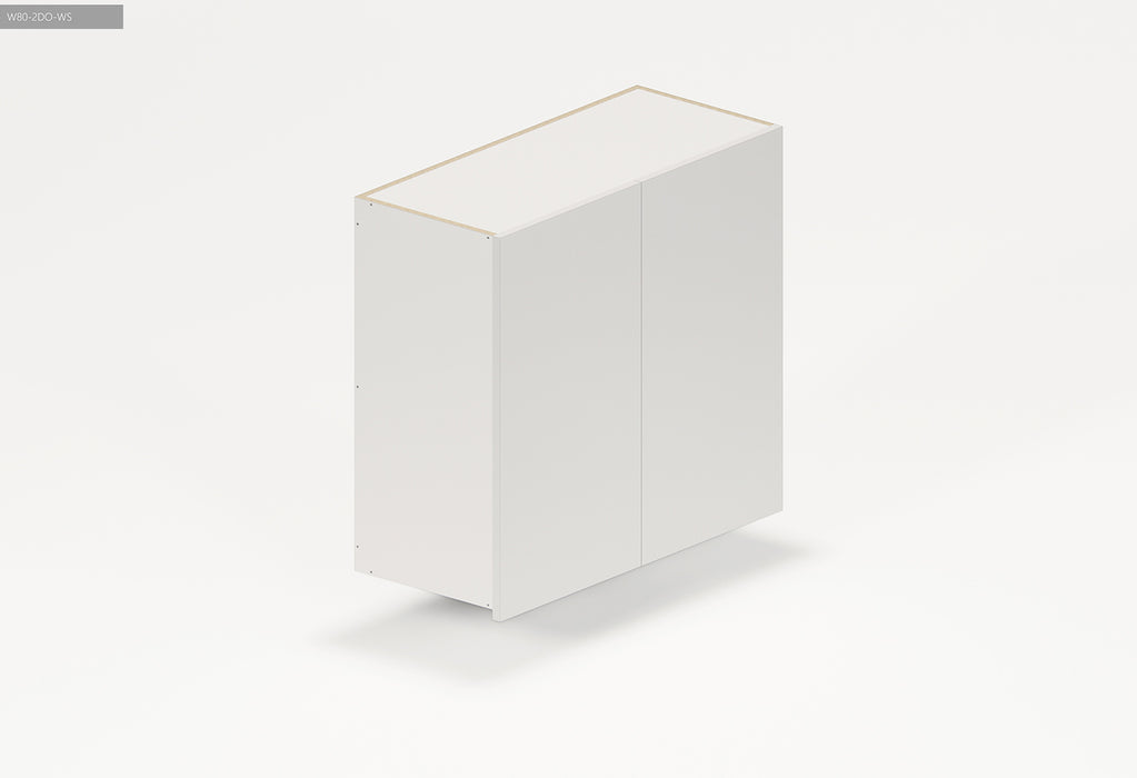 800*350*745mm Satin White Wall Kitchen Cabinet