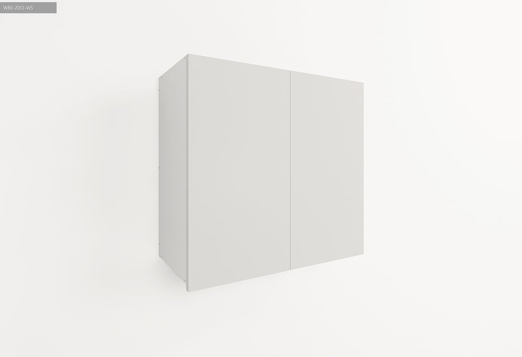 800*350*745mm Satin White Wall Kitchen Cabinet