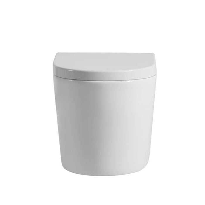 520*360*325mm Poseidon Avis Gloss White Rimless Ceramic Wall Hung Pan