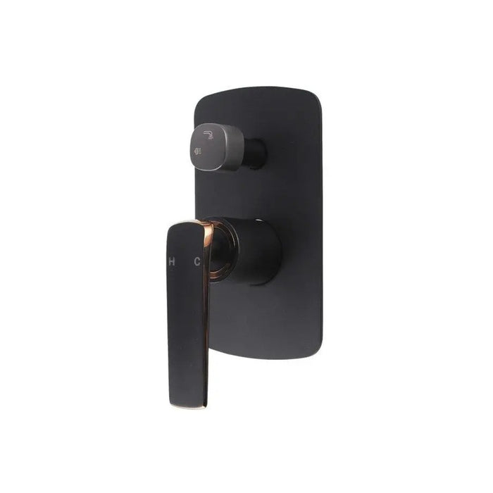 Aquaperla Norico Esperia Solid Brass  Lever Operation With Diverter Wall Mixer