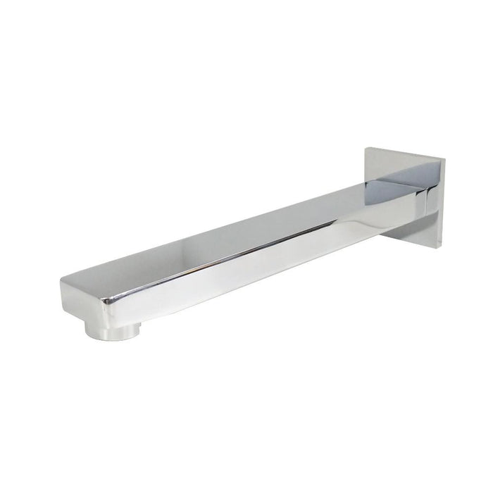 Ikon Ceram Chrome/Brushed Nickel/Brushed Gold/Matt Black Solid Brass Square Bath Spout - HD reno