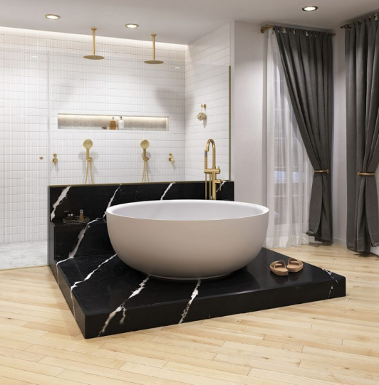 250mm FIE KAYA Round Shower Head Overhead Rain Shower
