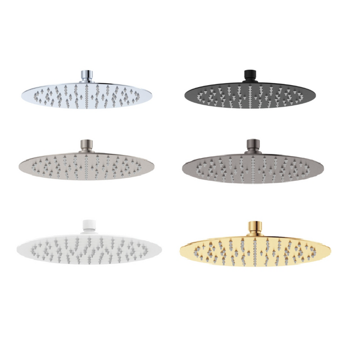 250mm FIE KAYA Round Shower Head Overhead Rain Shower