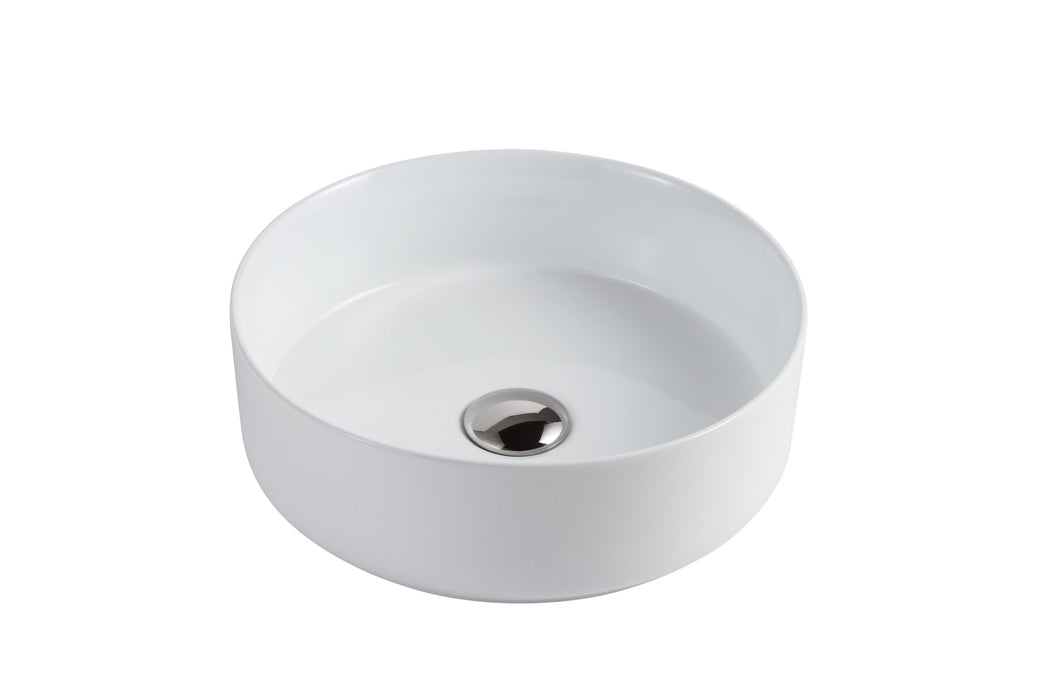 360*360*120mm Round Ceramic Above Counter Basin - HD reno