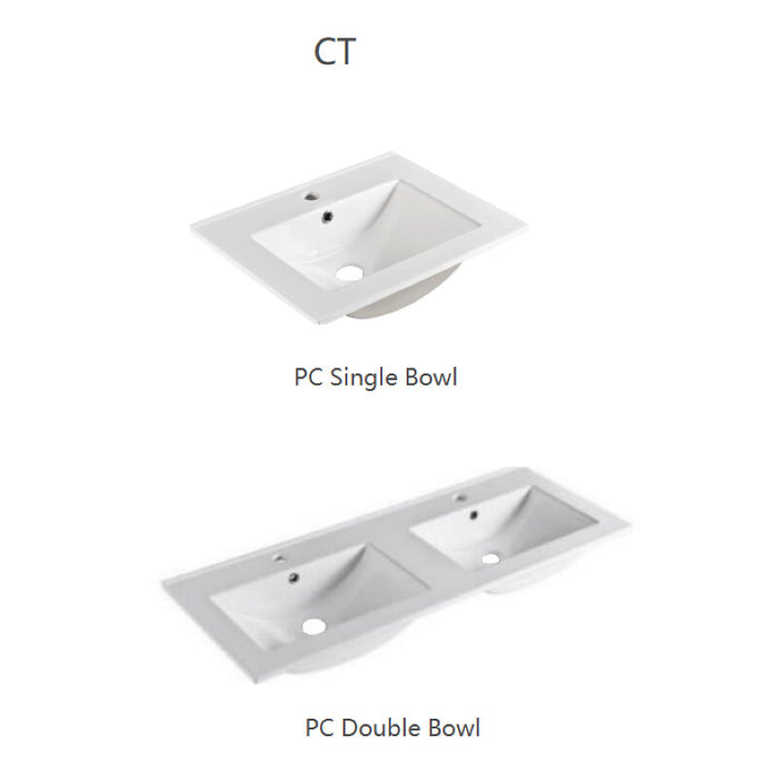 600-1500*460*560mm Matt Grey Bathroom Vanity Wall Hung Cabinet Only and Ceramic/Stone Top Available