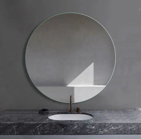600-900*900*5mm Inspire RBM Frameless Glass Round Bevel Edge Mirror