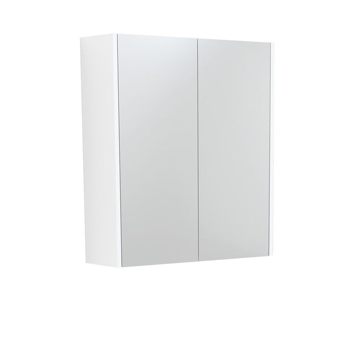 600-1500*670*180mm Fienza Satin White Copper-free Glass Rectangle Pencil Edge Shaving Cabinet