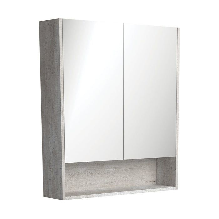 750-1200*850*180mm Fienza Industrial Copper-free Glass Rectangle Pencil Edge Shaving Cabinet With Shelf