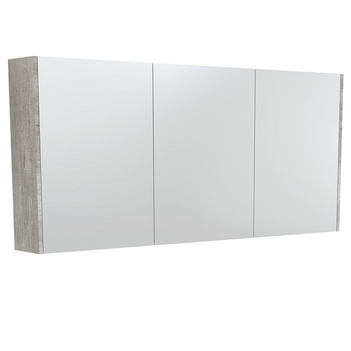 600-1500*670*180mm Fienza Industrial Copper-free Glass Rectangle Pencil Edge Shaving Cabinet
