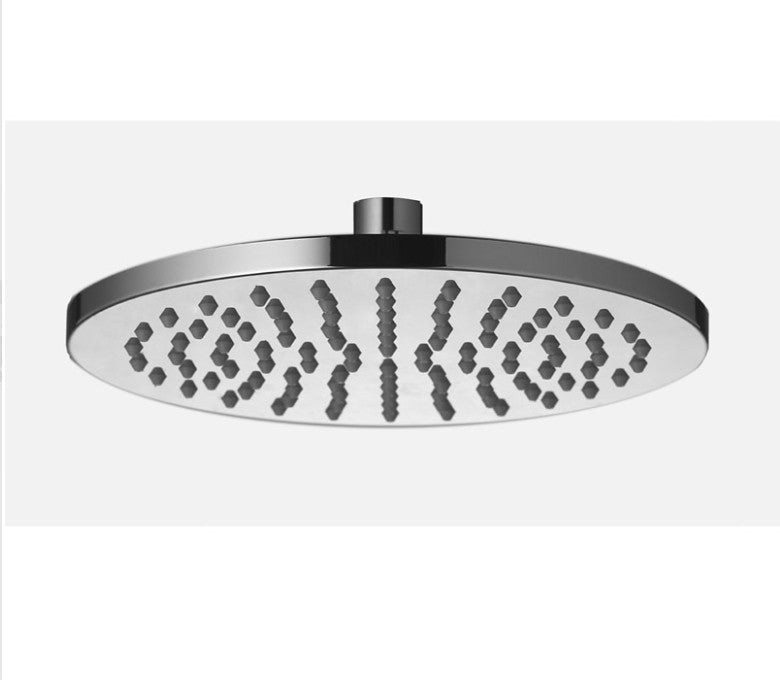 200mm BK Rund ABS Chrome Round Shower Heads - HD reno