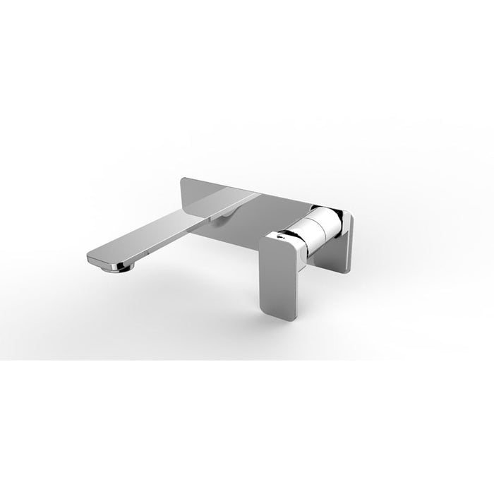 BK Kasten Chrome/Matt Black/Brushed Nickel/Brushed Gun Metal/Brushed Bronze Brass Square Basin/Bath Mixer With Spout - HD reno