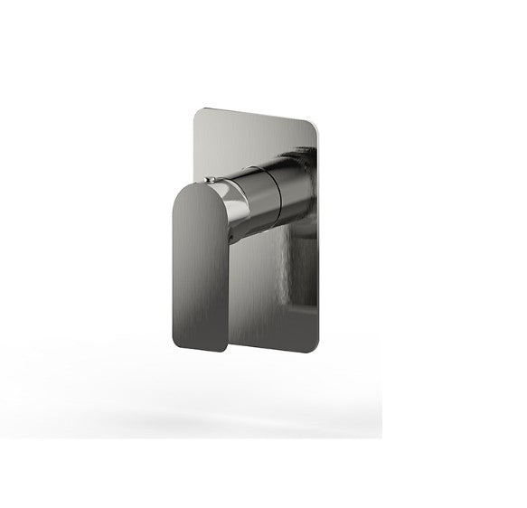 BK Luxus Chrome/Matt Black/Brushed Nickel/Brushed Gold/Brushed Gun Metal Brass Square Shower/Bath Mixer - HD reno