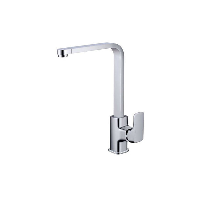 BK Kompakt Eckig Chrome/Matt Black/Brushed Nickel Brass Square Kitchen and Laundry Sink Mixer