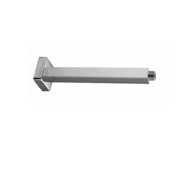 450mm BK Eckig Ceiling Brass Chrome/Matt Black/Brushed Nickel Square Droppers & Arms - HD reno