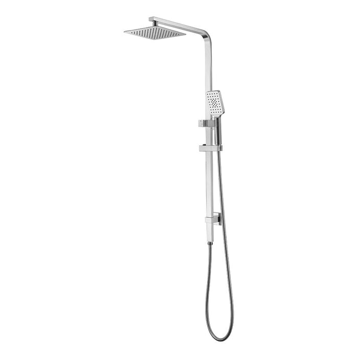 BK Eckig Brass Multifunction Shower With Overhead Rain Shower Twin Showers