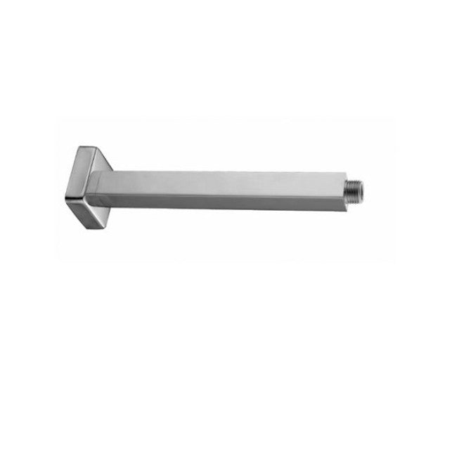 300mm BK Eckig Brass Chrome/Matt Black/Brushed Gun Metal/Brushed Nickel Square Ceiling Brass Droppers & Arms - HD reno