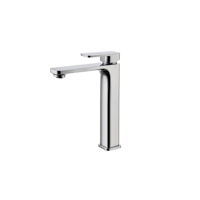 BK Kasten Chrome/Matt Black/Brushed Nickel/Brushed Gun Metal/Brushed Bronze Brass Square Tall Basin Mixer - HD reno