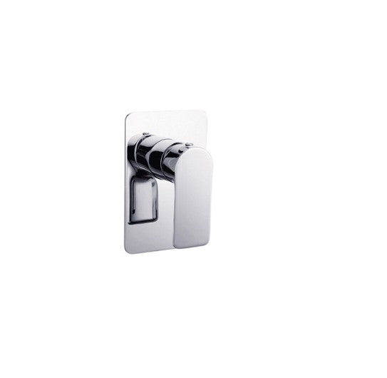 BK Luxus Chrome/Matt Black/Brushed Nickel/Brushed Gold/Brushed Gun Metal Brass Square Shower/Bath Mixer - HD reno