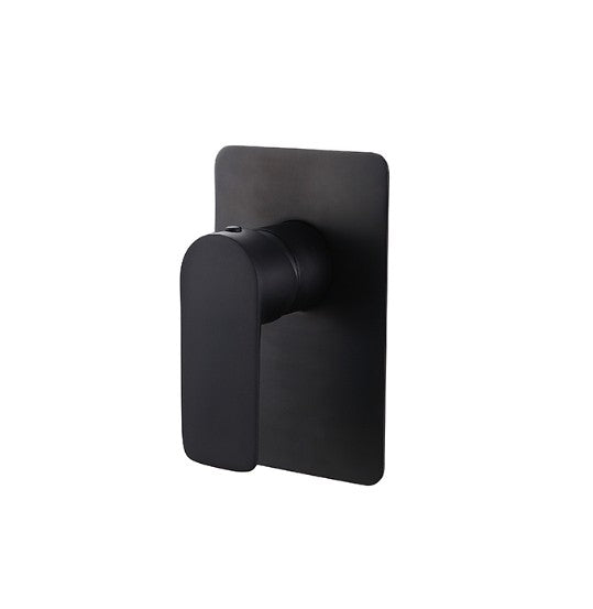BK Luxus Chrome/Matt Black/Brushed Nickel/Brushed Gold/Brushed Gun Metal Brass Square Shower/Bath Mixer - HD reno