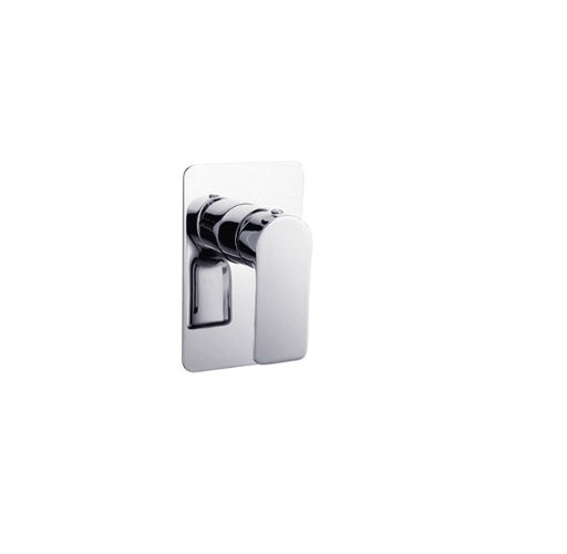 BK Luxus Chrome/Matt Black/Brushed Nickel/Brushed Gold/Brushed Gun Metal Brass Square Shower/Bath Mixer - HD reno