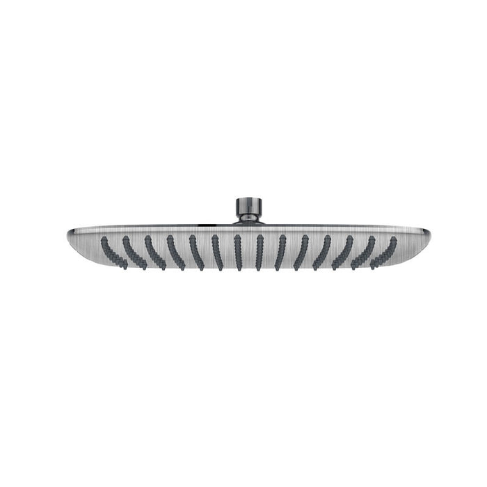 300*200mm BK Thin Stainless Steel Chrome/Matt Black/Brushed Nickel Square Shower Heads