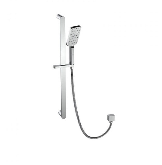 BK Handel Brass Chrome/Matt Black/Brushed Nickel Oval Multifunction Sliding Rail Showers