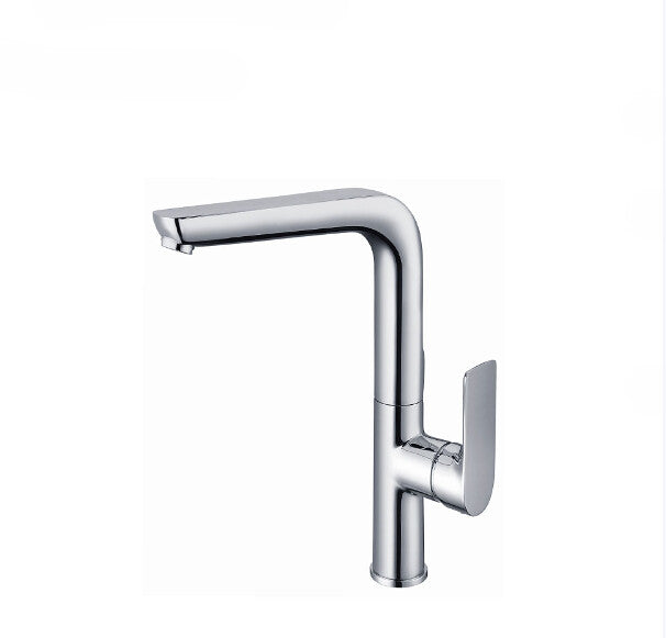 BK Luxus Chrome/Matt Black/Brushed Nickel/Brushed Gold/Brushed Gun Metal Brass Swivel Tall Sink Mixer - HD reno