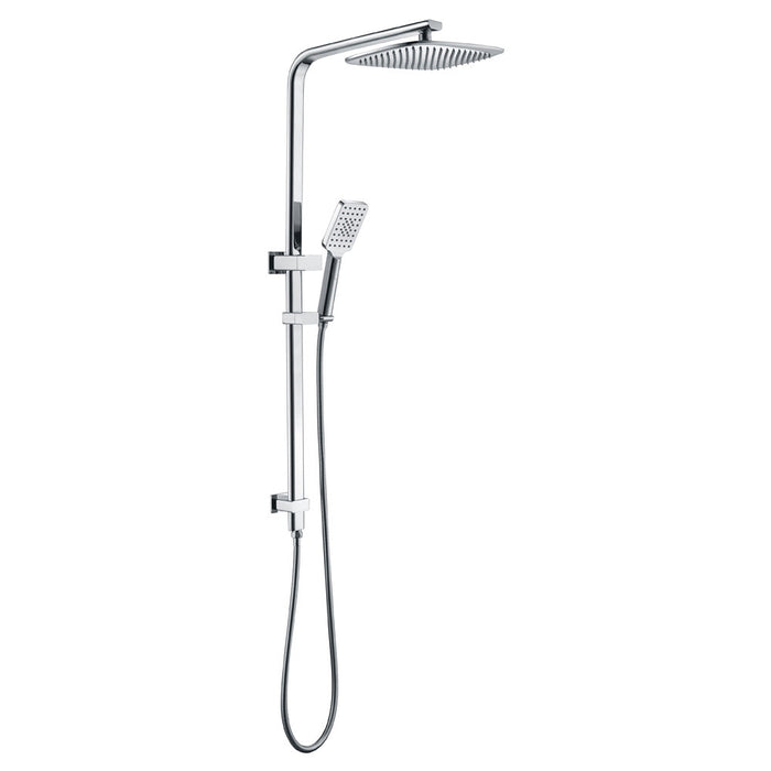 BK Kasten Brass Multifunction Shower With Overhead Rain Shower Twin Showers - HD reno
