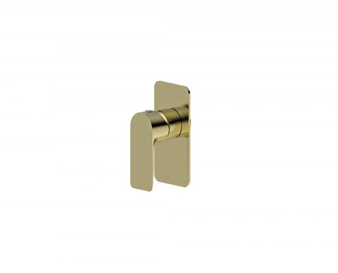 BK Luxus Chrome/Matt Black/Brushed Nickel/Brushed Gold/Brushed Gun Metal Brass Square Shower/Bath Mixer - HD reno