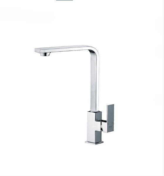 ECKIG SQUARE SINK MIXER Chrome/Matt Black - HD reno
