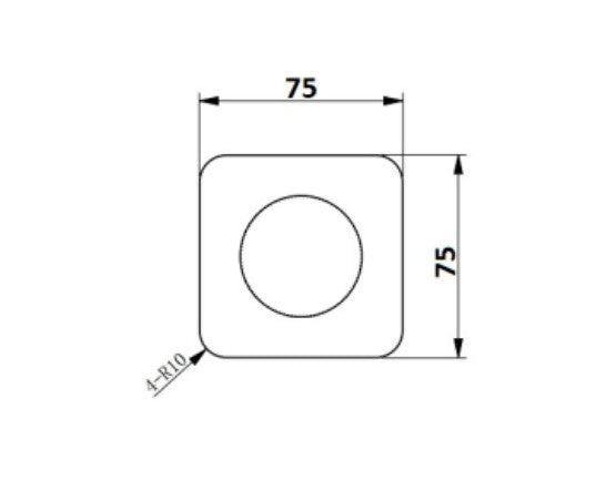 BK QI Kasten Progressive Chrome/Matt Black/Brushed Nickel/Gunmetal Grey Brass Round Bath/Shower Wall Mixer - HD reno