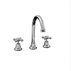 Entice Vanity Hob Sink Three-Piece Set Chrome Quality Brass