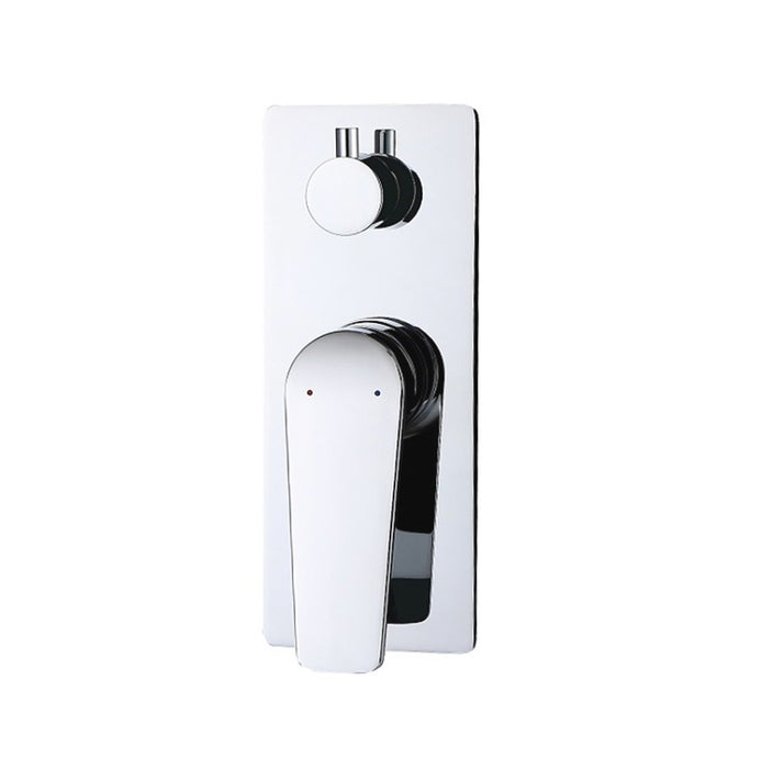 INS Zevio Matt Black/Brushed Nickel/Gunmetal Grey/Matte Black and Rose Gold/Chrome Wall Diverter Mixer