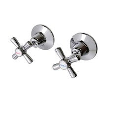 Easy Clean Anti Vandal Wall Top Assembly Chrome