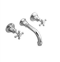 Noosa Bath Three-Piece Set Chrome Solid Brass