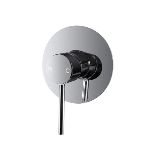 Aquaperla Pentro Chrome/Matt Black/Brushed Gold/Brushed Nickel/Gunmetal Grey Solid Brass Round Shower Mixer - HD reno
