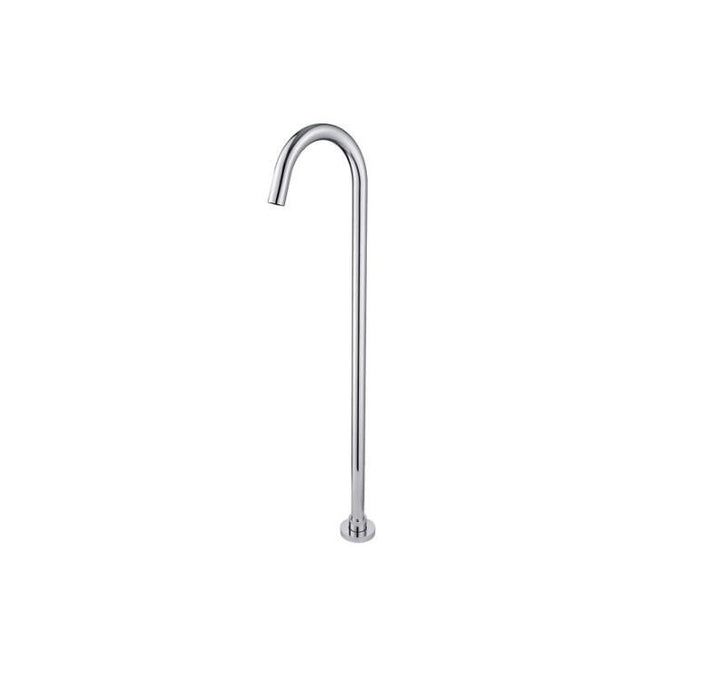 Aquaperla Pentro Chrome/Matt Black/Brushed Gold/Brushed Nickel/Gunmetal Grey Stainless Steel Round Freestanding Bath Spout