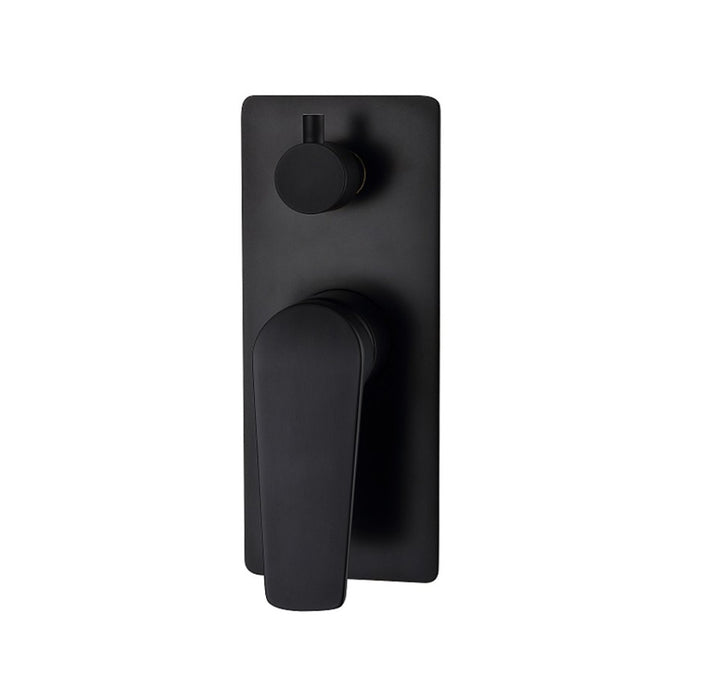 INS Zevio Matt Black/Brushed Nickel/Gunmetal Grey/Matte Black and Rose Gold/Chrome Wall Diverter Mixer